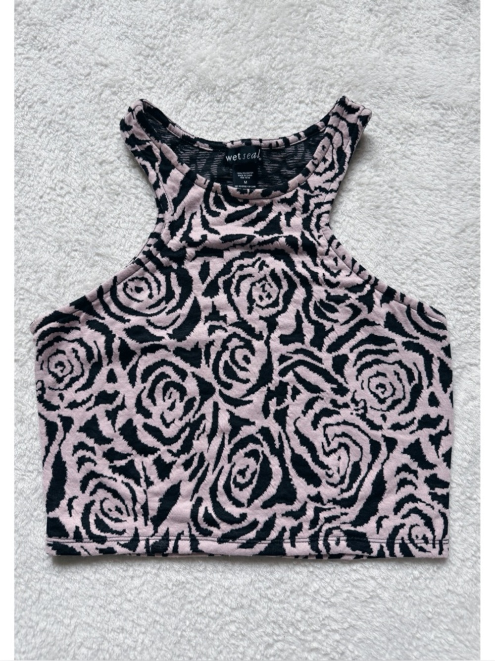 Wet Seal Blush Crop Top